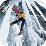 Ice Climbing. Sports Walls