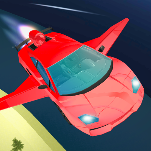 Coche volador Simulador 2018: Acrobacias aéreas