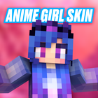 Anime Girl Skin Minecraft أيقونة