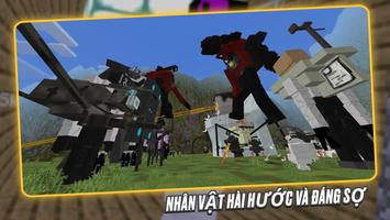 Skibd Titan trong Mincraft Mod ảnh chụp màn hình 1