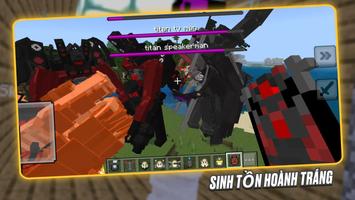 Skibd Titan trong Mincraft Mod ảnh chụp màn hình 2