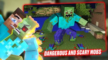 Zombie Apocalypse Mod Mincraft 截图 1