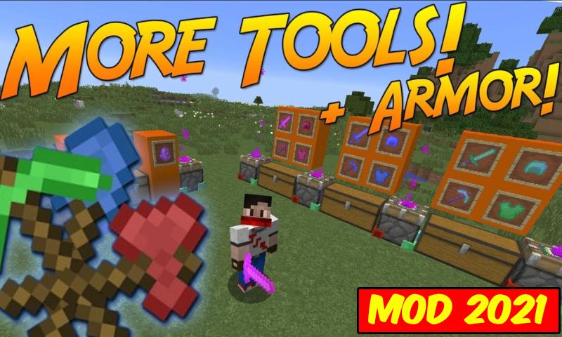 More Tools Addon For Minecraft Pe For Android Apk Download