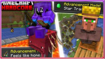 Hardcore Mode Minecraft PE ảnh chụp màn hình 1