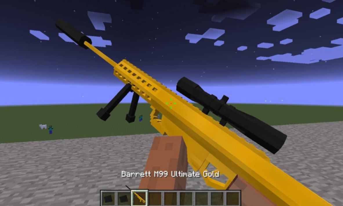 3D Gun Mod for Minecraft PE for Android APK Download
