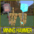 3D Mining Hammers Craft Mod for MCPE आइकन