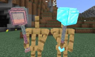 3D Mining Hammers Craft Mod for MCPE syot layar 1