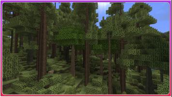 Dynamic Trees Minecraft PE imagem de tela 1