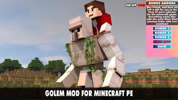 Iron Golem Mod for Minecraft ภาพหน้าจอ 1