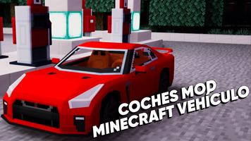 Coches Mod Minecraft Vehículo Poster