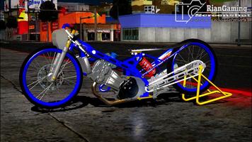 Mod Bussid Motor Drag Thailand captura de pantalla 1