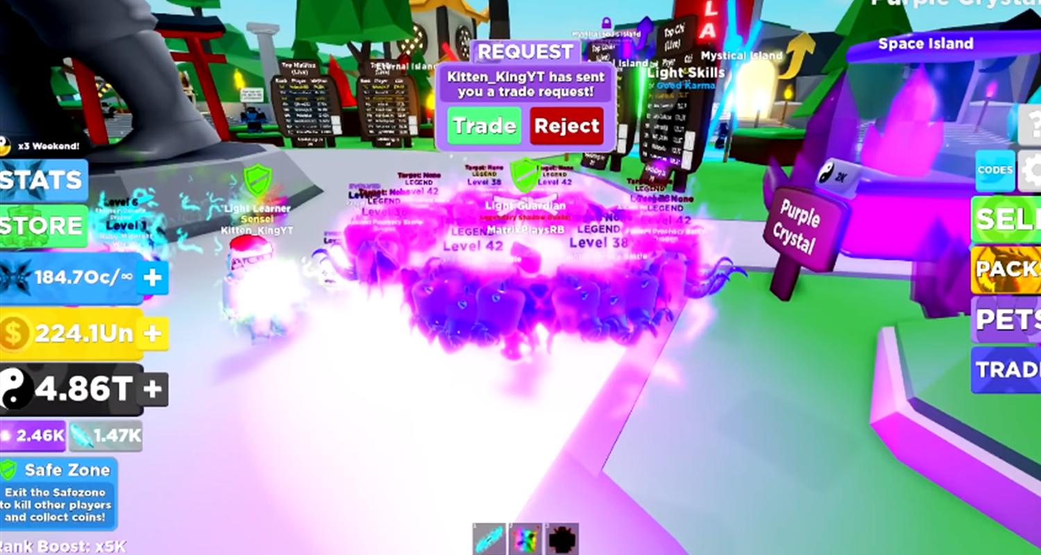 Roblox Ninja Legends How To Get Light Karma