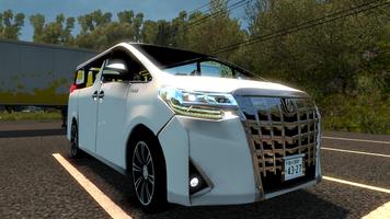 Mod Bussid Mobil Alphard Ceper الملصق