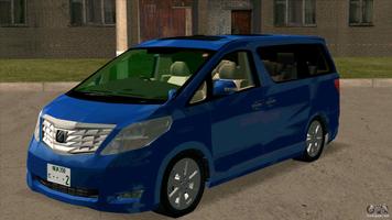 Mod Bussid Mobil Alphard Ceper capture d'écran 1