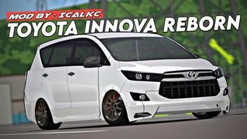 Mod Bussid Mobil Inova Reborn captura de pantalla 2