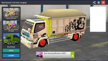 Mod Bussid Truk Pasir Lengkap Screenshot 3