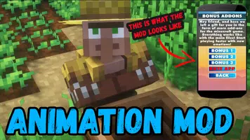 Animations + Mod For Minecraft ảnh chụp màn hình 6