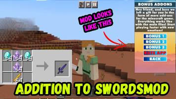 Mortal Swords Mod Minecarft تصوير الشاشة 3