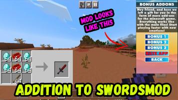 Mortal Swords Mod Minecarft تصوير الشاشة 1