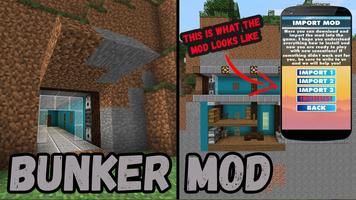 Bunker Mod For Minecraft Affiche