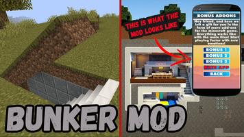 Bunker Mod For Minecraft 스크린샷 1