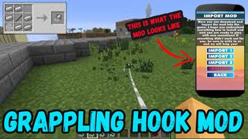 Grappling Hook Mod Minecraft capture d'écran 3