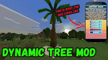 Dynamic Tree Mod For Minecraft Plakat