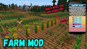 Farm Mod For Minecraft PE Affiche