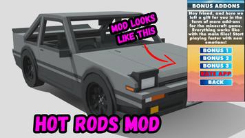 Hot Rods Mod For Minecraft PE captura de pantalla 3