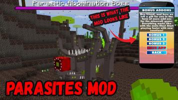 Parasites Mod For Minecarft PE Affiche