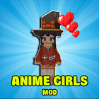 Anime Girls Mod For MCPE icône