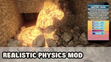 Realistic Physics Mod For MCPE Affiche