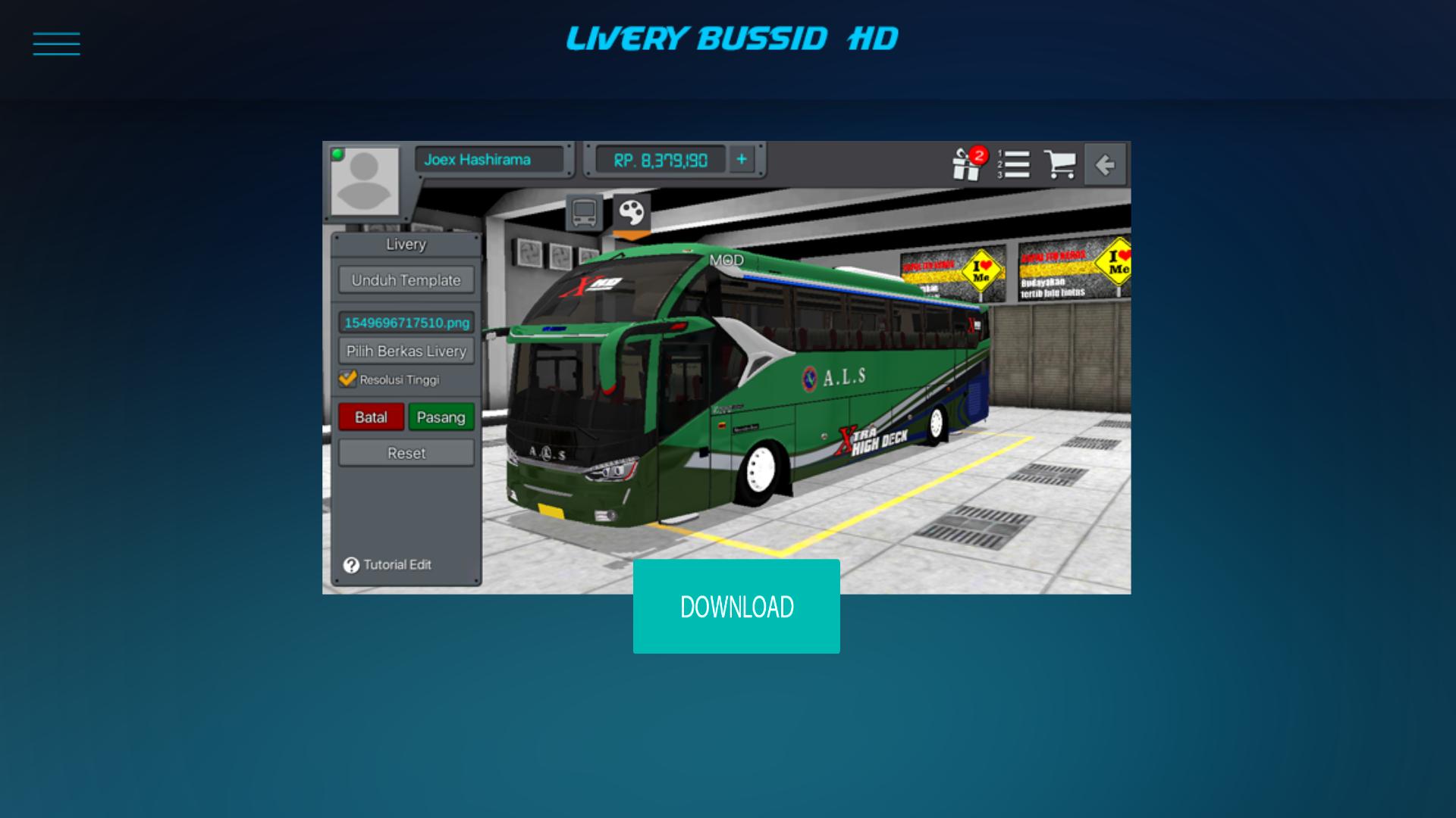 Livery Bussid Legacy Sr2 Hd Prime
