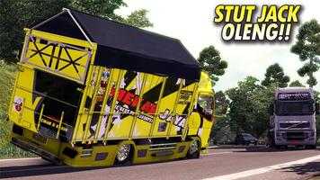 Mod Truk Oleng Mbois Bussid Plakat