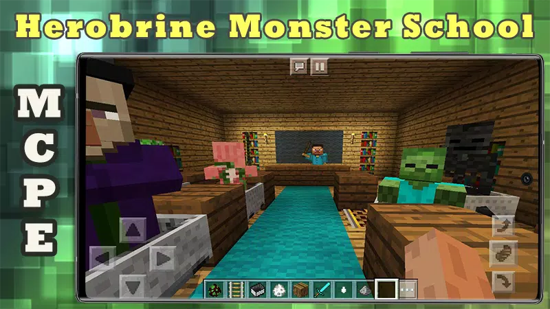 Herobrine Monster School Mod Apk Pour Android Telecharger