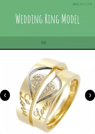 Download do APK de Modelo de anel de casamento para Android