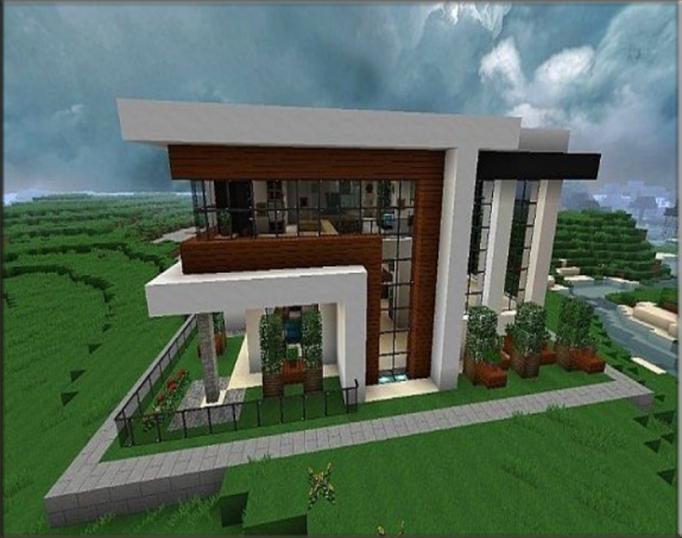 The Idea Of A Modern Home For Minecraft For Android Apk