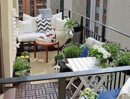 Modern Balcony Design Ideas پوسٹر