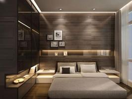 Design de chambre moderne Affiche