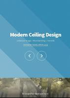 Modern Ceiling Design poster