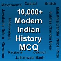 Modern Indian History MCQ Plakat