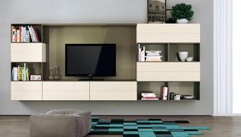 Regale TV-Designs Plakat