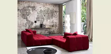Diseño moderno de sofás
