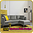 Современный дизайн дивана иконка