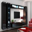 Nowoczesny, minimalistyczny projekt szafy TV aplikacja