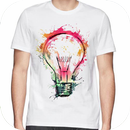 APK modern T-shirt design