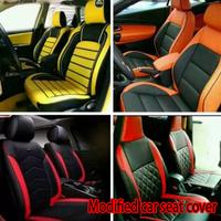 Modified car seat cover plakat