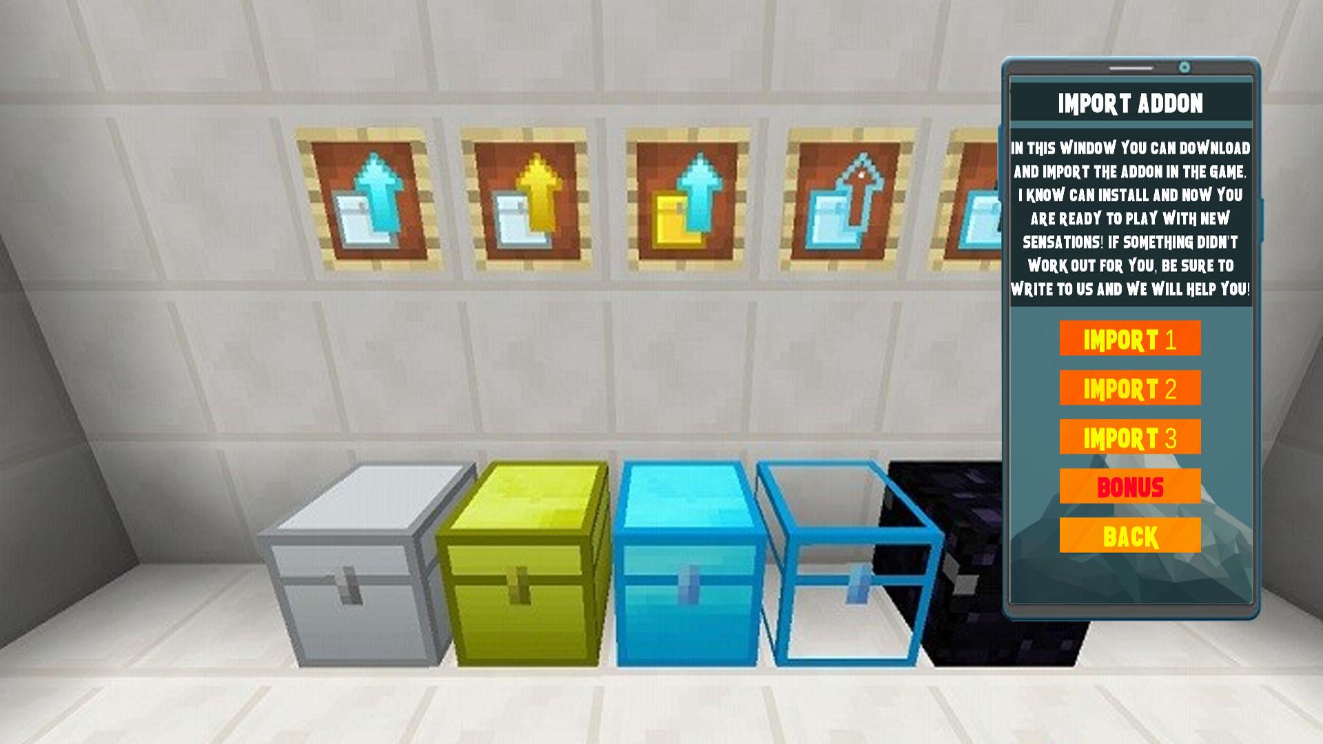 More Chest Mod for Minecraft APK للاندرويد تنزيل More Chest Mod for Minecraft APK للاندرويد تنزيل