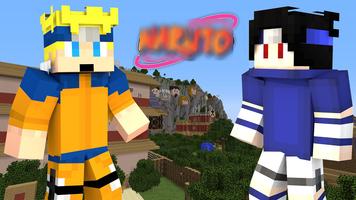 Naruto Anime Mod For Minecraft imagem de tela 1