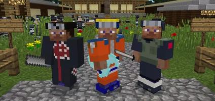 Naruto Anime Mod For Minecraft imagem de tela 2